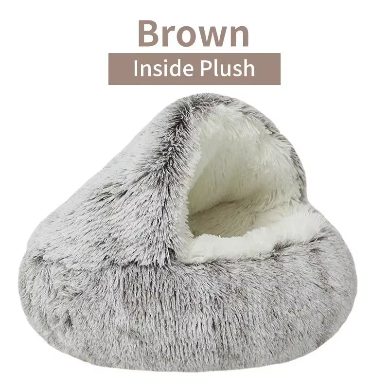 Dogtown Gear Soft Plush Pet Bed Nest With Cover